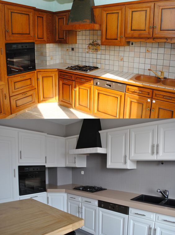 Rénovation avant après réalisée par Delahayes Peinture près de Boos